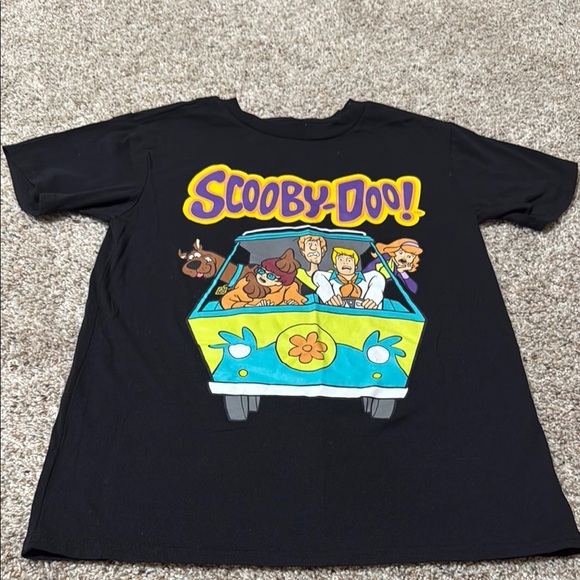 Black Scooby-Doo Graphic T-Shirt - Picture 1 of 3
